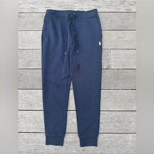 Polo Ralph Lauren Men’s Double Face Knit Navy Joggers. Size Small